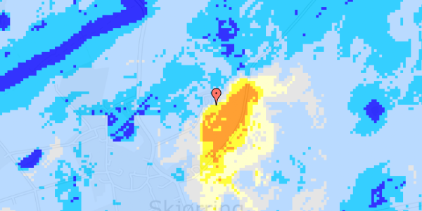 Ekstrem regn på Farrevej 22