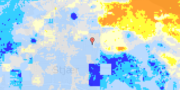 Ekstrem regn på Flintevænget 6