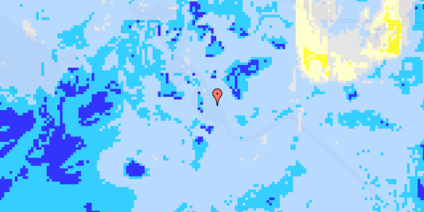 Ekstrem regn på Hedevej 1B