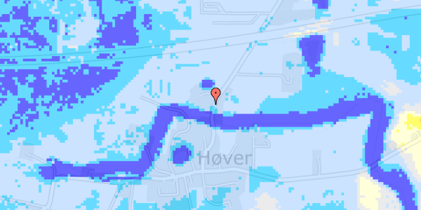 Ekstrem regn på Høvervej 32