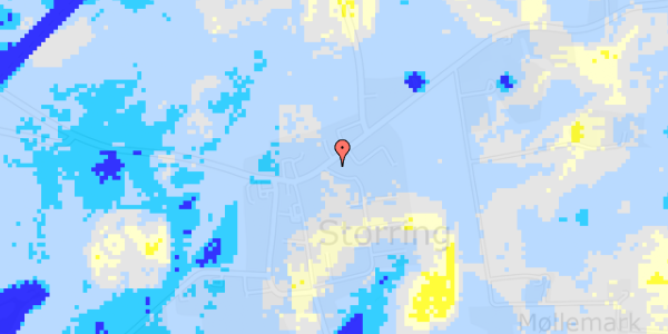 Ekstrem regn på Lilleringvej 18B