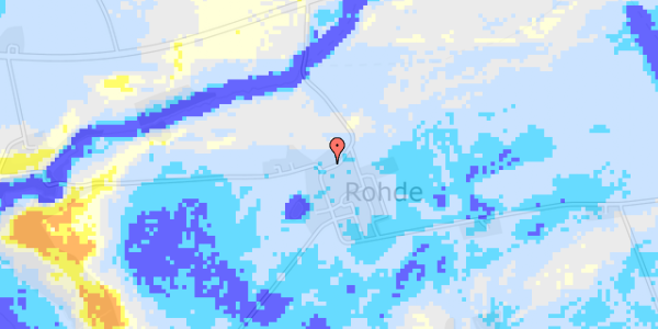 Ekstrem regn på Rohde 23