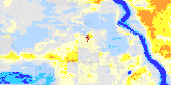 Ekstrem regn på Rolighedsvej 4