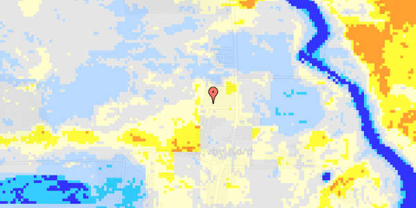 Ekstrem regn på Rolighedsvej 10