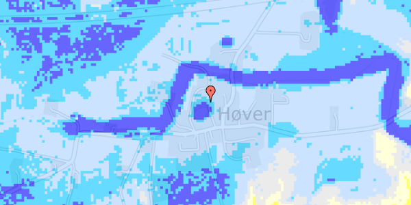 Ekstrem regn på Ryvej 102