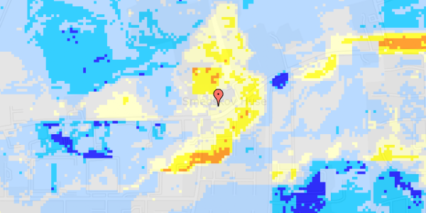 Ekstrem regn på Smedeskovvej 85