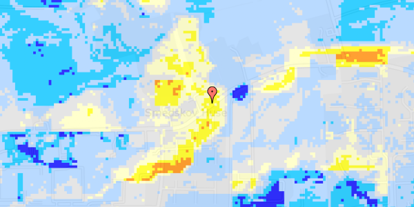 Ekstrem regn på Smedeskovvej 91