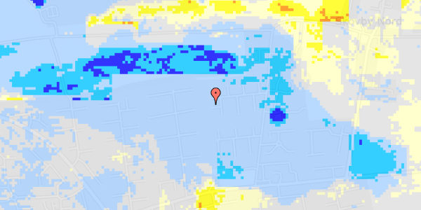 Ekstrem regn på Tunøvej 37