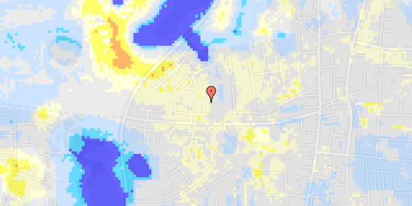 Ekstrem regn på Vestergade 38