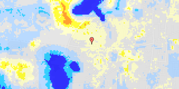 Ekstrem regn på Vestergade 68