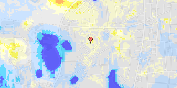 Ekstrem regn på Vestergade 73