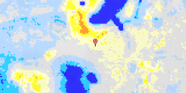 Ekstrem regn på Vestergade 98