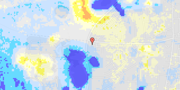 Ekstrem regn på Vestergade 127