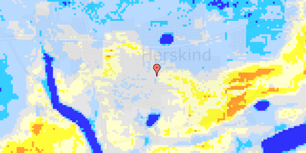 Ekstrem regn på Vibevænget 43