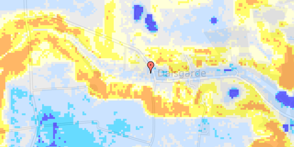 Ekstrem regn på Dalsgårdevej 10