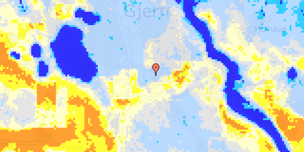 Ekstrem regn på Fussingbjerg 65