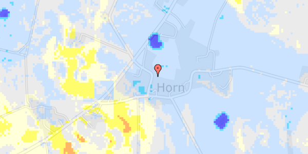 Ekstrem regn på Grønningen 15