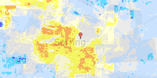 Ekstrem regn på Hjejlevej 39