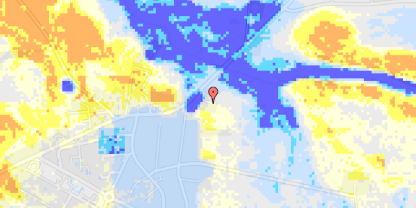 Ekstrem regn på Hjortgårdsvej 64