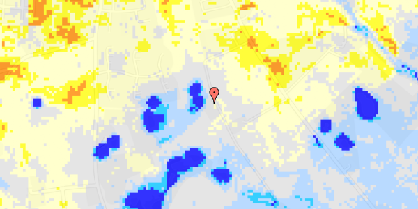 Ekstrem regn på Højgårdsvej 12