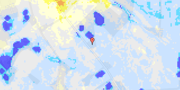 Ekstrem regn på Højgårdsvej 15