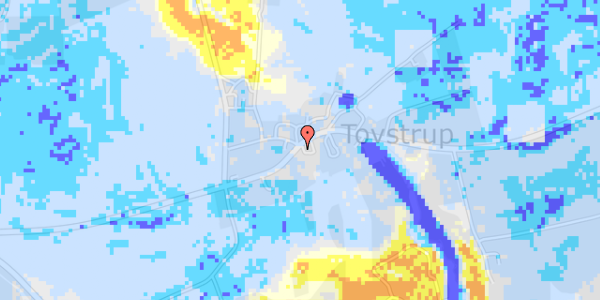 Ekstrem regn på Johannes Jensens Vej 26