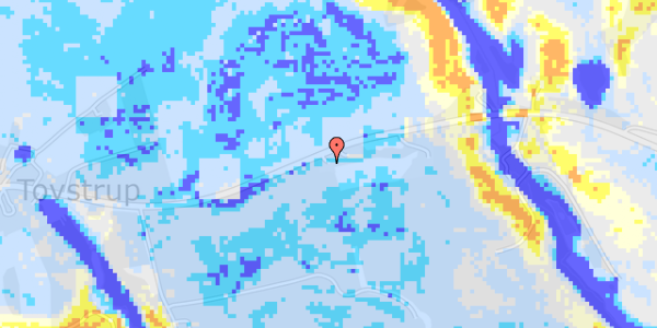 Ekstrem regn på Johannes Jensens Vej 60