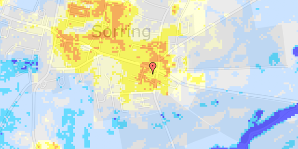 Ekstrem regn på Kastanievej 7