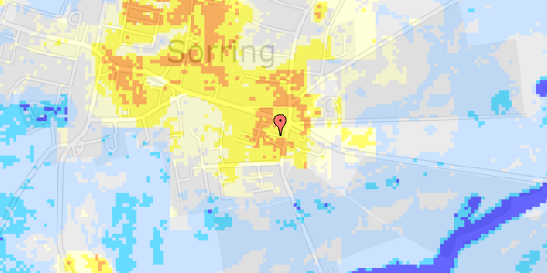 Ekstrem regn på Kastanievej 15