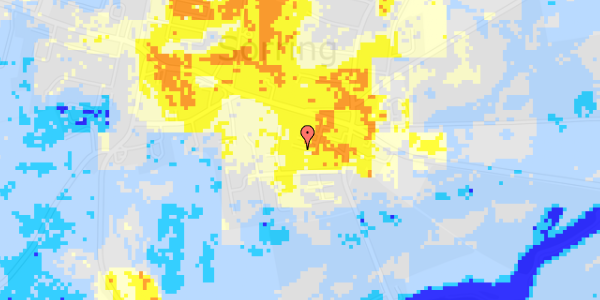 Ekstrem regn på Kastanievej 18