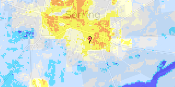 Ekstrem regn på Kastanievej 20