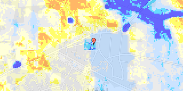 Ekstrem regn på Kirkegyden 10