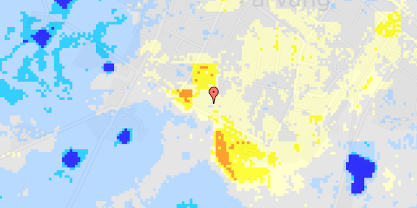 Ekstrem regn på Meldgårdsparken 79B