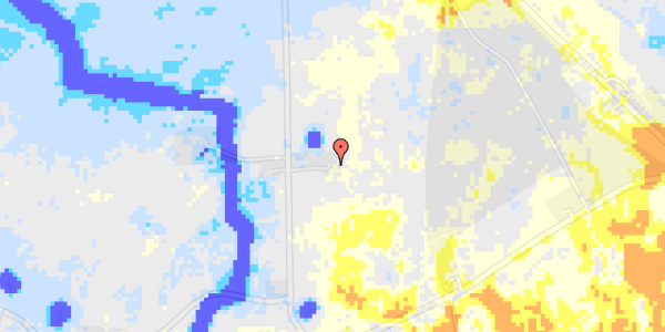 Ekstrem regn på Nørregårdsvej 2