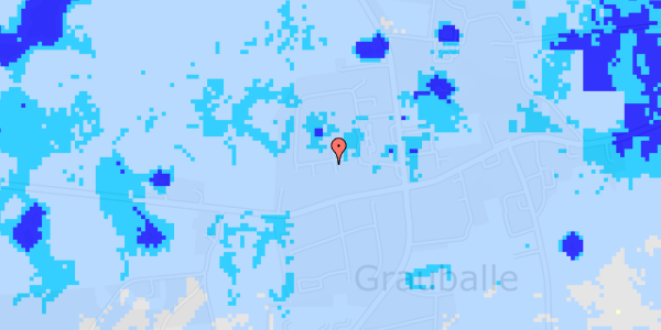 Ekstrem regn på Nørrekrogen 19