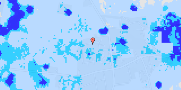 Ekstrem regn på Nørrekrogen 44