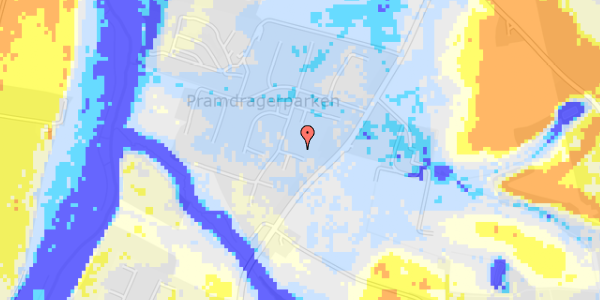 Ekstrem regn på Pramdragerparken 62