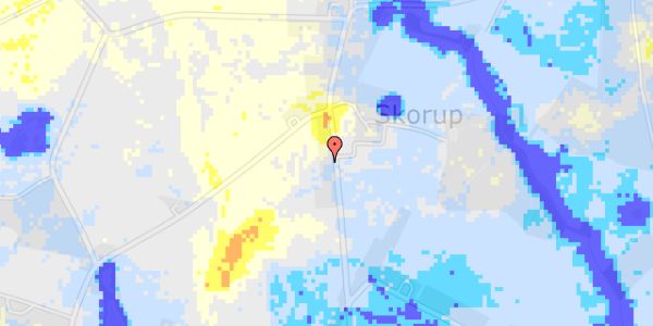 Ekstrem regn på Skorupgårdsvej 33