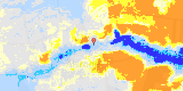 Ekstrem regn på Bakken 6