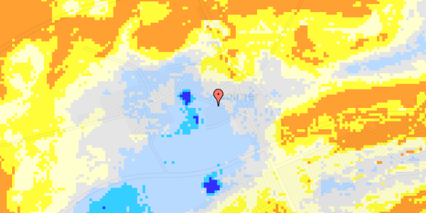 Ekstrem regn på Dolmer Bygade 3