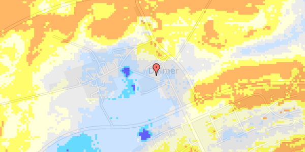 Ekstrem regn på Dolmer Bygade 4