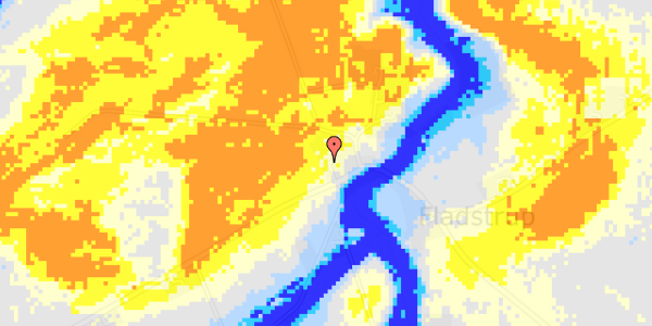 Ekstrem regn på Fladstrupvej 16