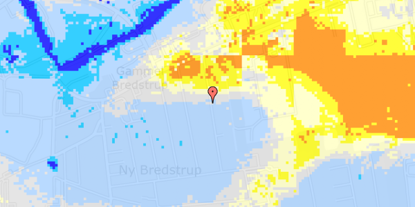 Ekstrem regn på Frejasvej 23