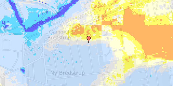 Ekstrem regn på Frejasvej 25