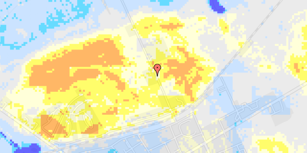 Ekstrem regn på Grønlandsvej 15