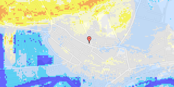 Ekstrem regn på Markedsgade 12D, 1. th