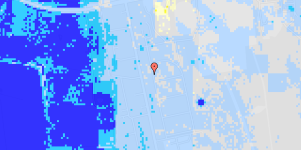 Ekstrem regn på Skovbrynet 16