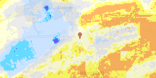 Ekstrem regn på Snebærvej 3