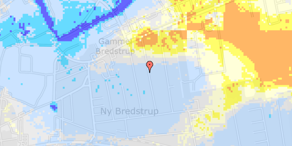 Ekstrem regn på Thorsvej 13