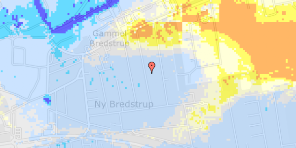 Ekstrem regn på Thorsvej 16